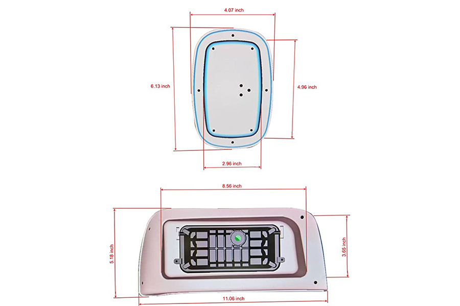 Súprava svetla Deluxe Plus LED (plynový a elektrický golfový vozík Fit Club Car DS 1993-UP)